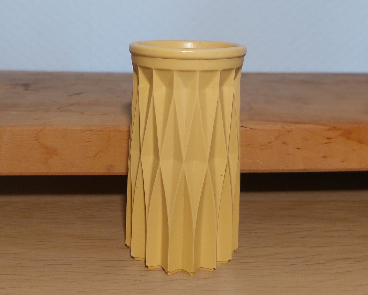 Bloemenvaasje - Cylinder - Oker Effen