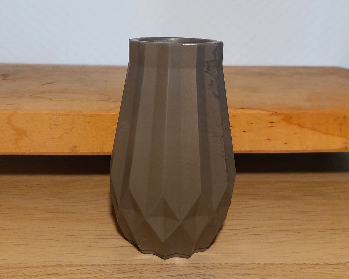 Bloemenvaasje - Cone - Zwart Effen