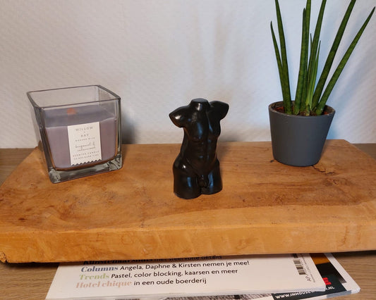 Beeldje - Torso Man - Zwart