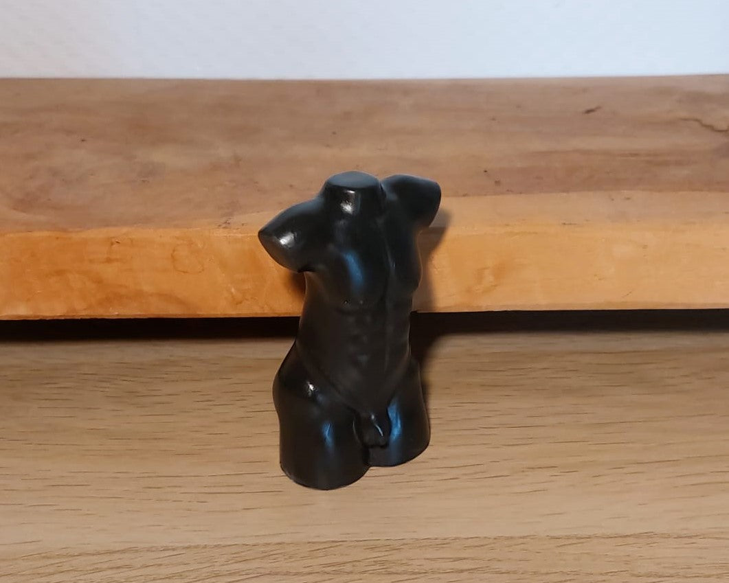 Beeldje - Torso Man - Zwart