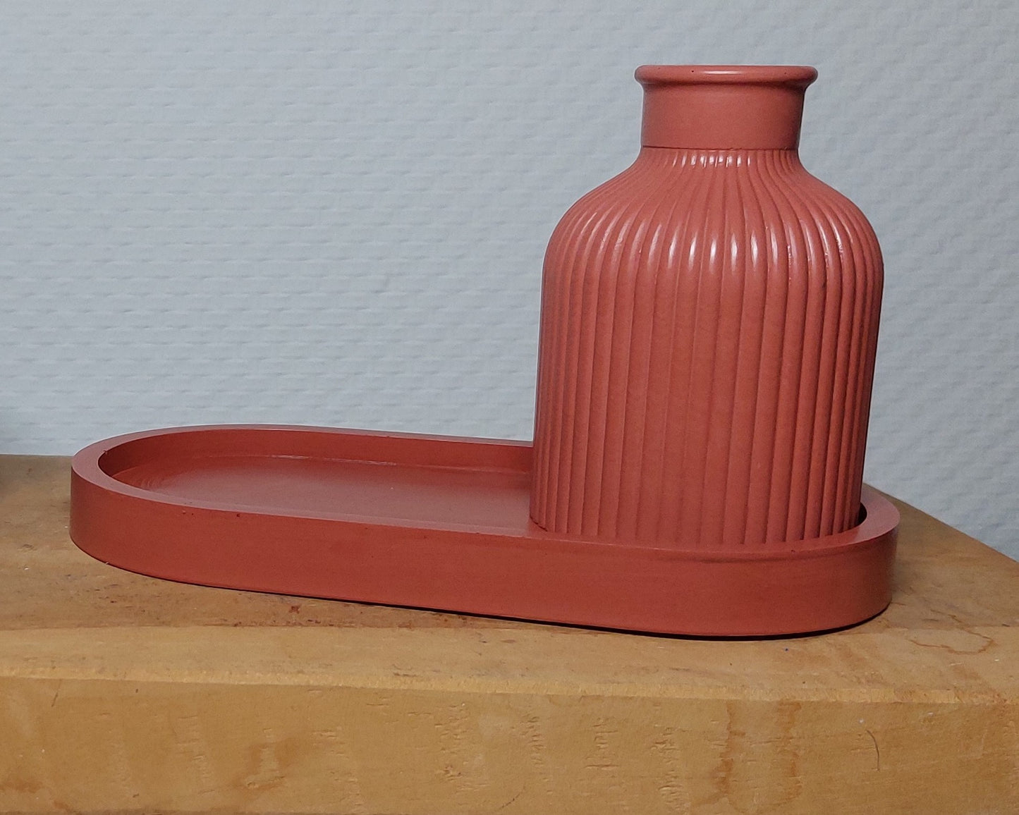 Vaas & Schaal - Set van 2 - Terracotta Acrylwereld.nl