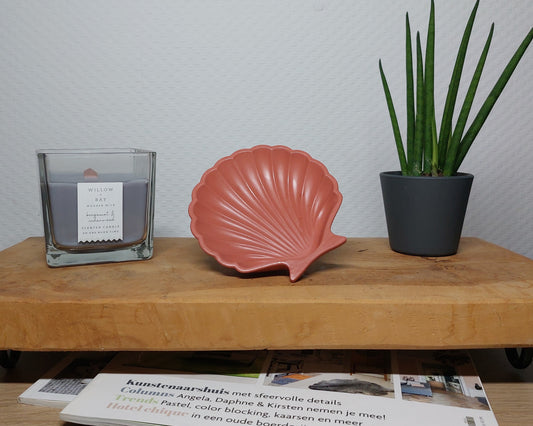 Schelpschaaltje - Terra Cotta Acrylwereld.nl