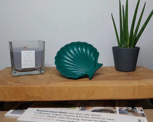 Schelpschaaltje - Groen Acrylwereld.nl