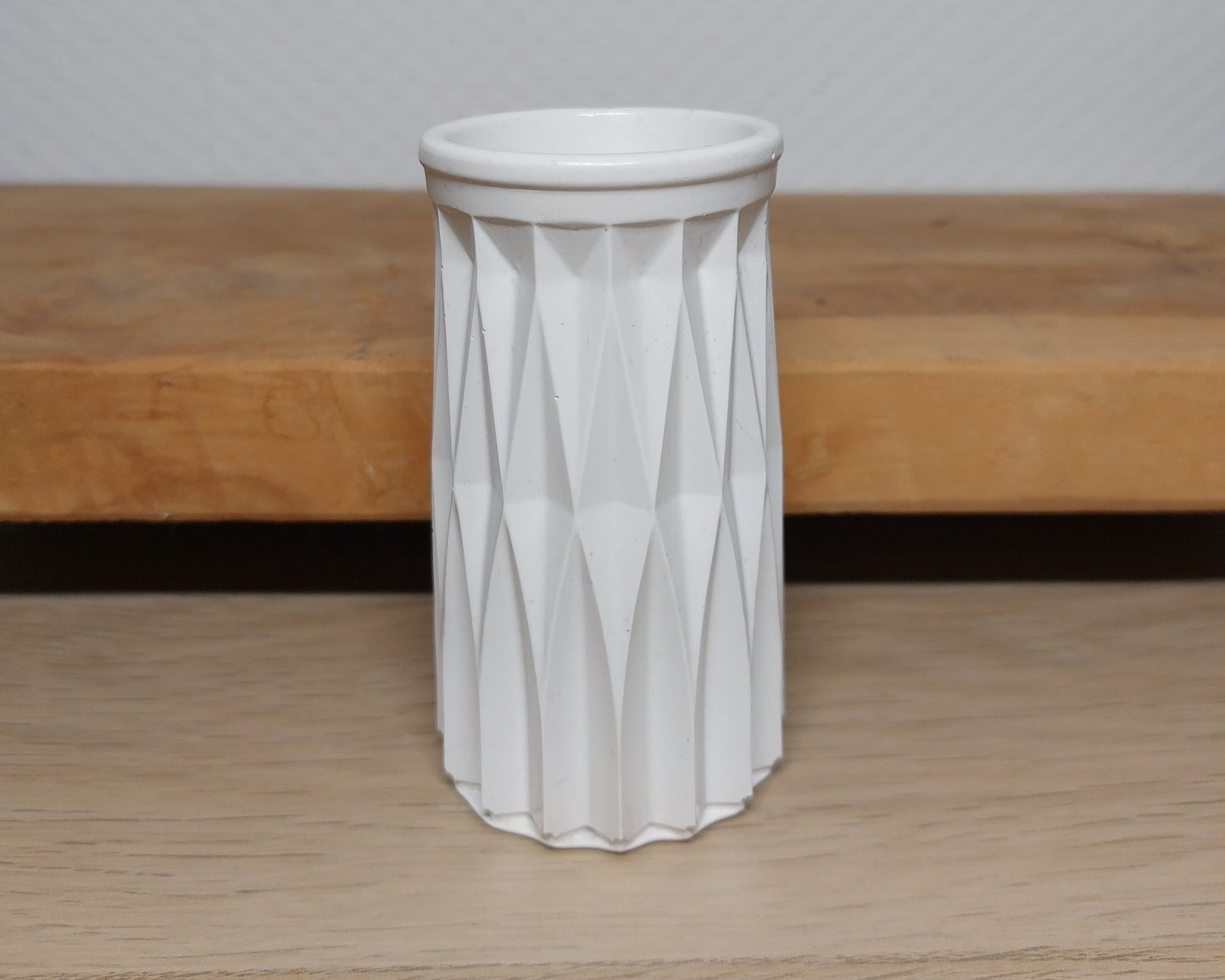 Bloemenvaasje - Cylinder - Wit Effen Acrylwereld.nl