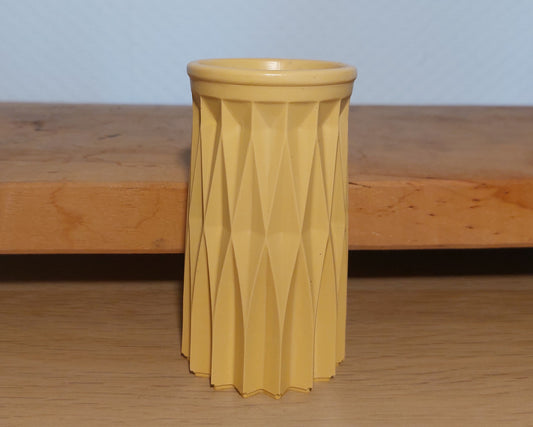 Bloemenvaasje - Cylinder - Oker Effen