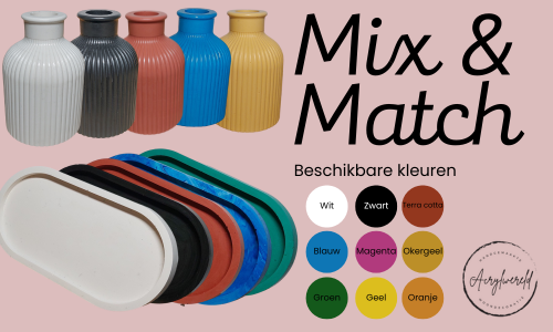 MIX & MATCH - Vaas & Schaal - Set van 2