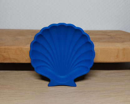 Schelpschaaltje - Blauw Acrylwereld.nl