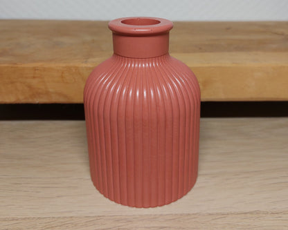 Bloemenvaasje - Kruik - Terra Cotta Effen Acrylwereld.nl